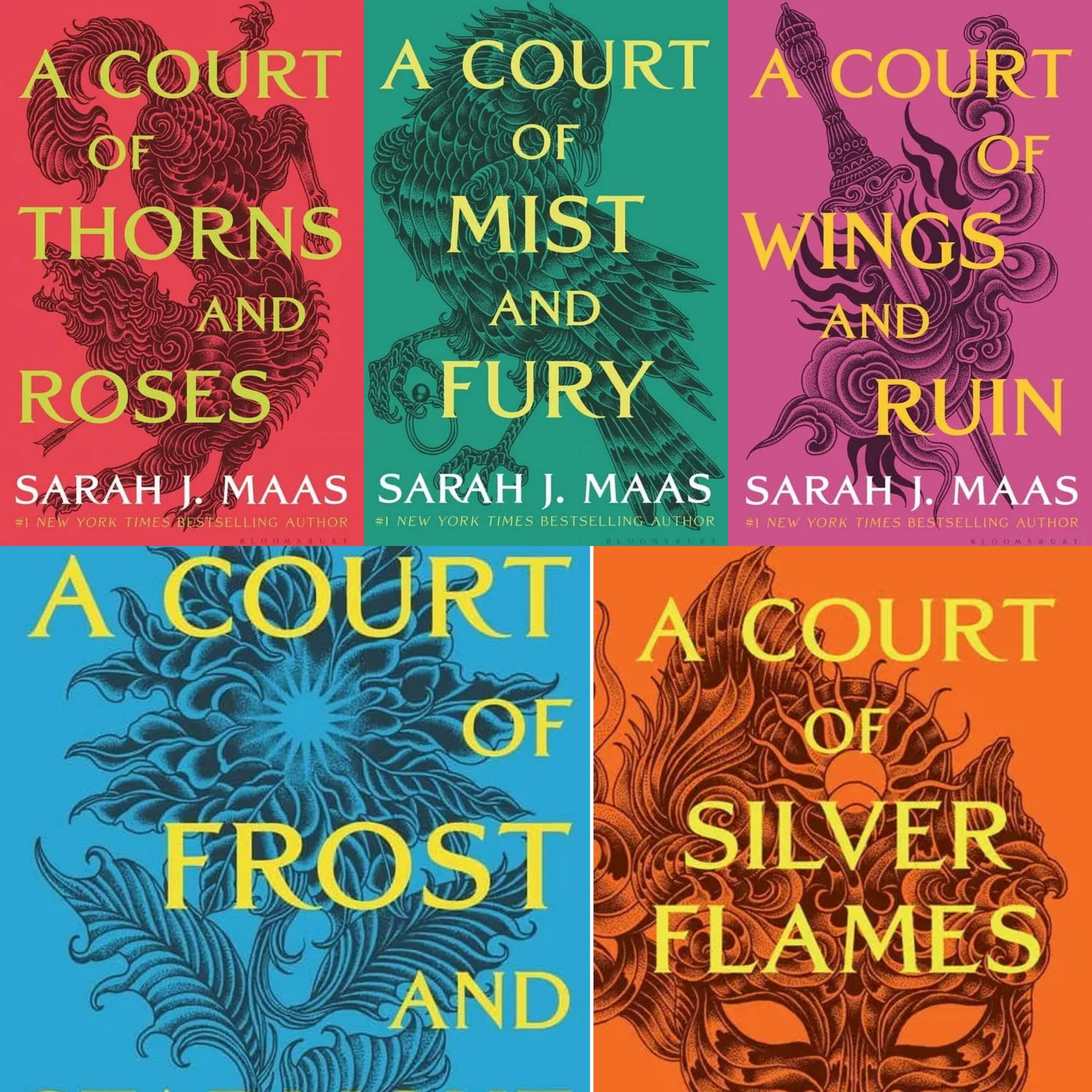 A Court of Thrones and Roses Books Ranked