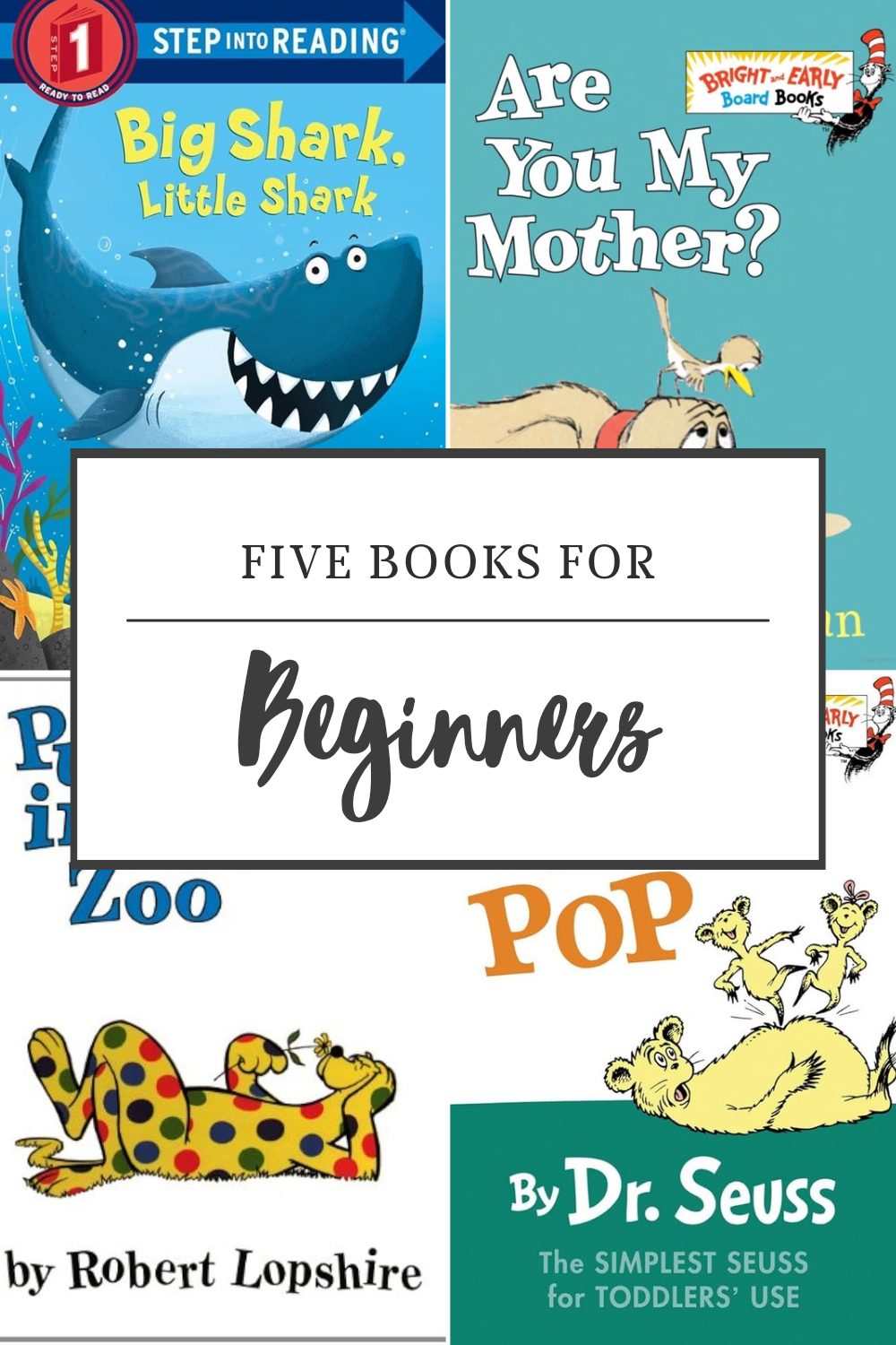 Five Books For Beginner Readers