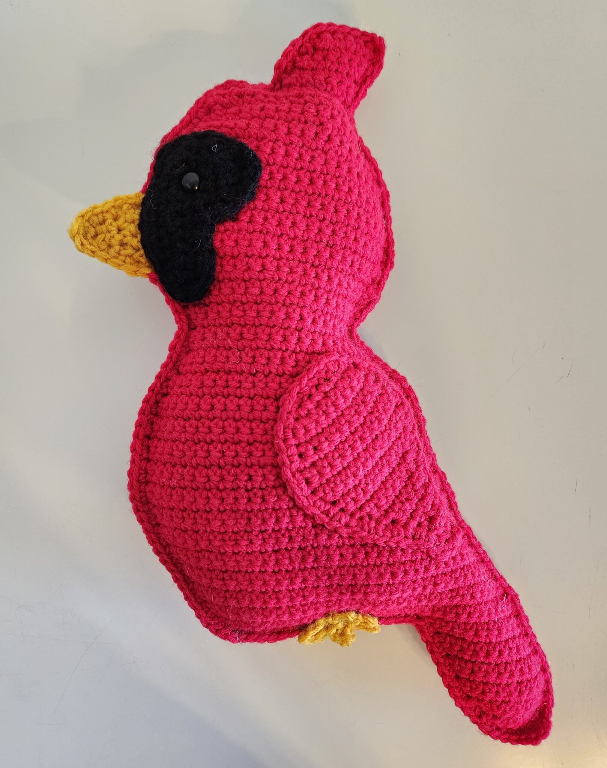 Cardinal Pillow Crochet Pattern