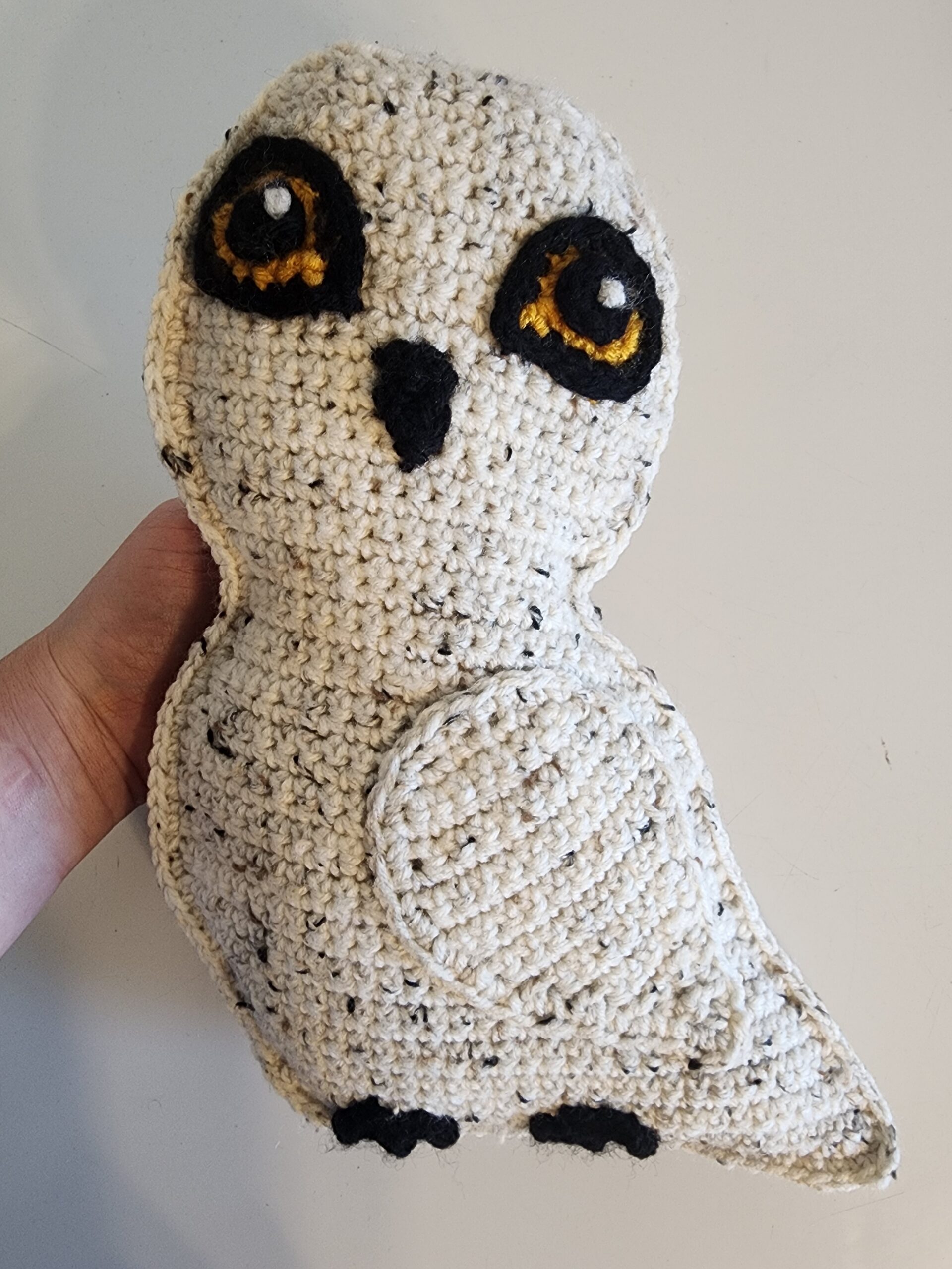 Owl Pillow Crochet Pattern