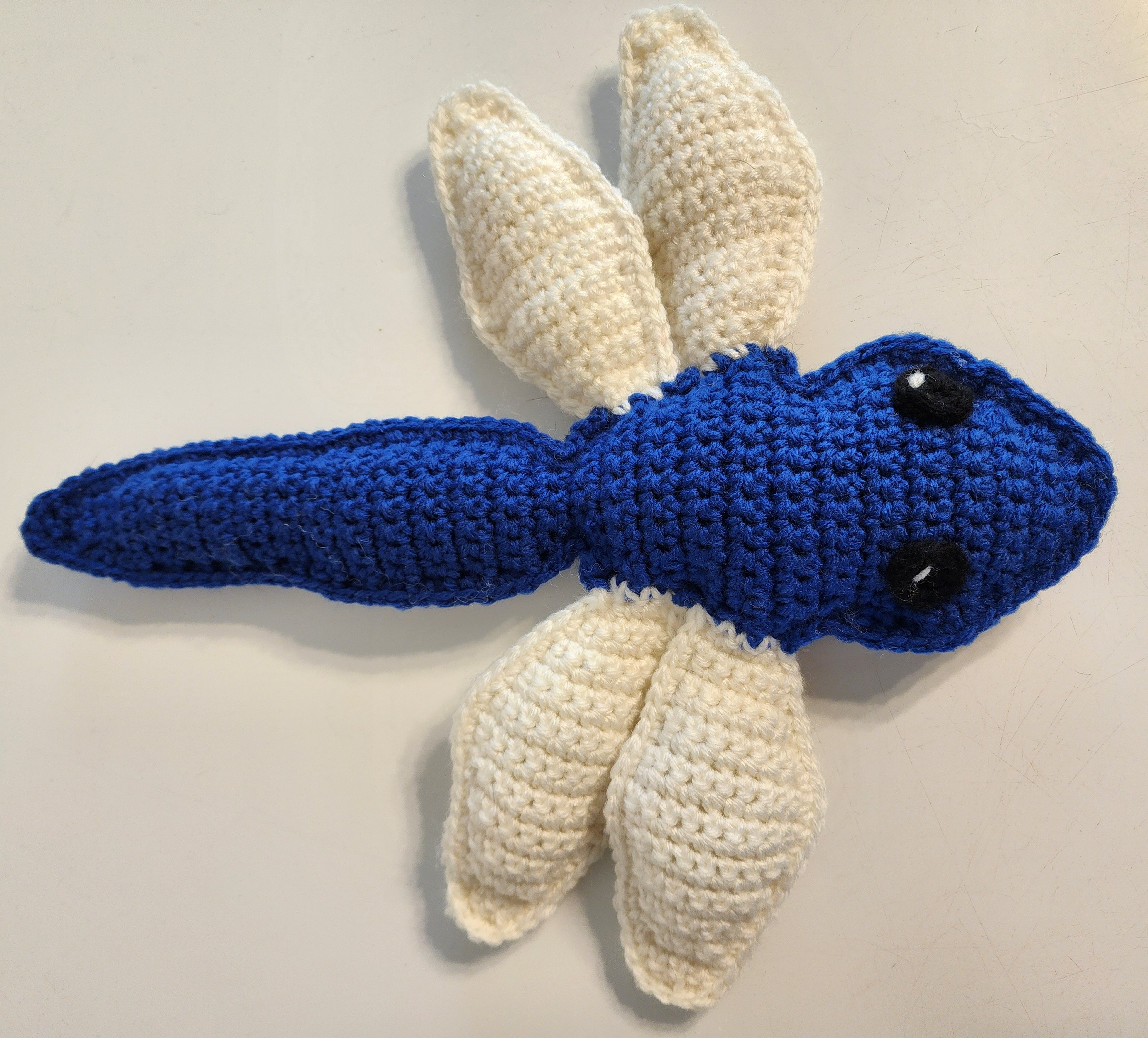 Dragonfly Pillow Crochet Pattern