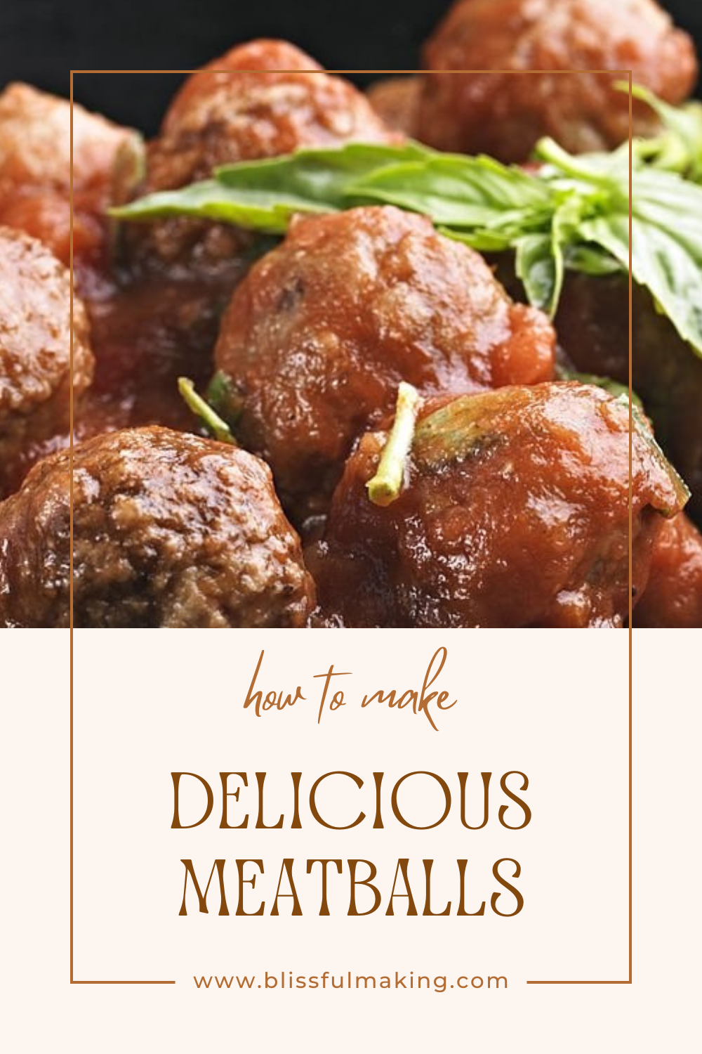 The Classic Meatball Recipe