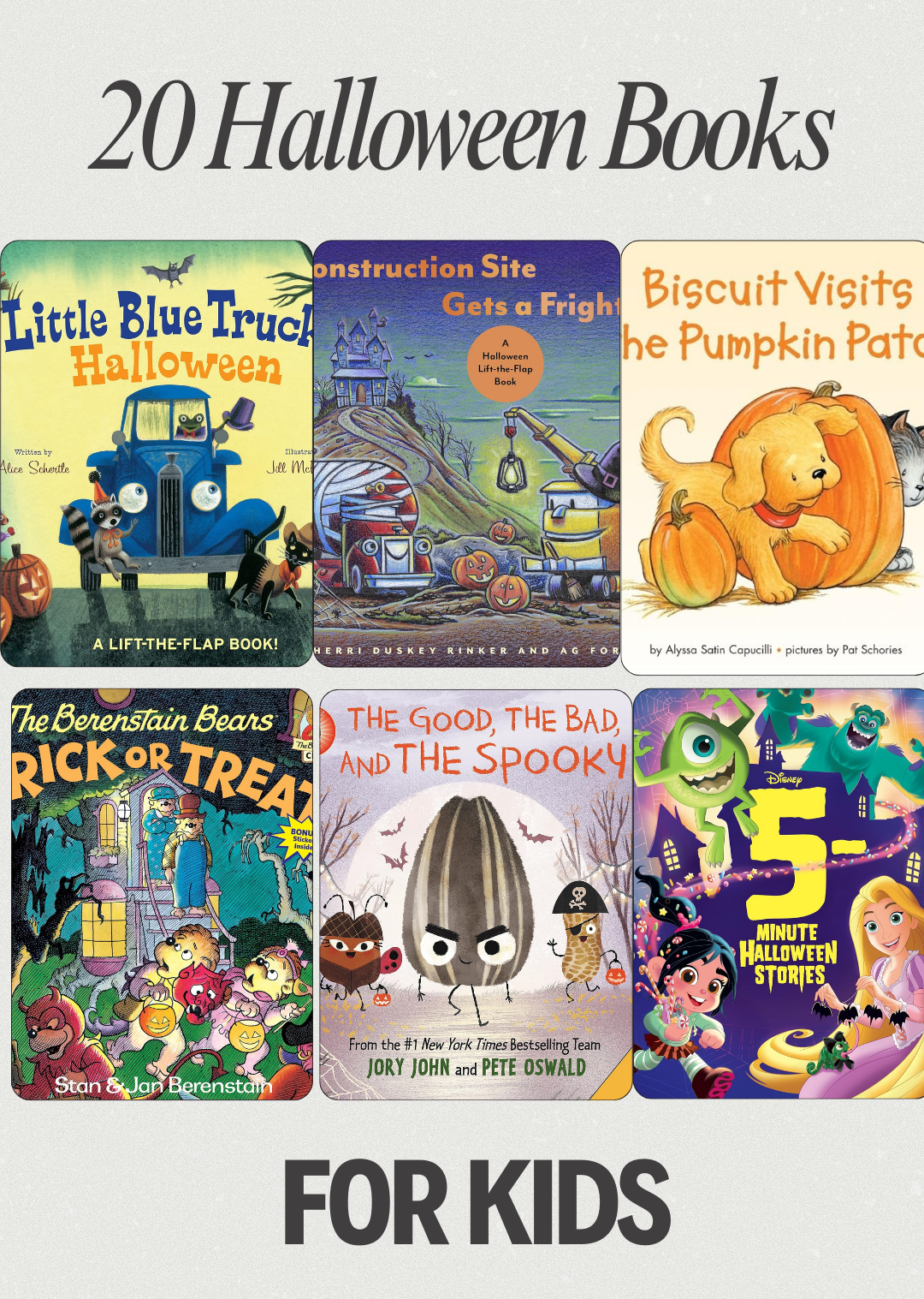 20 Halloween Books for Kids