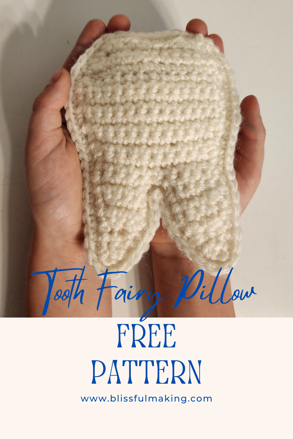 Tooth Pillow Crochet Pattern