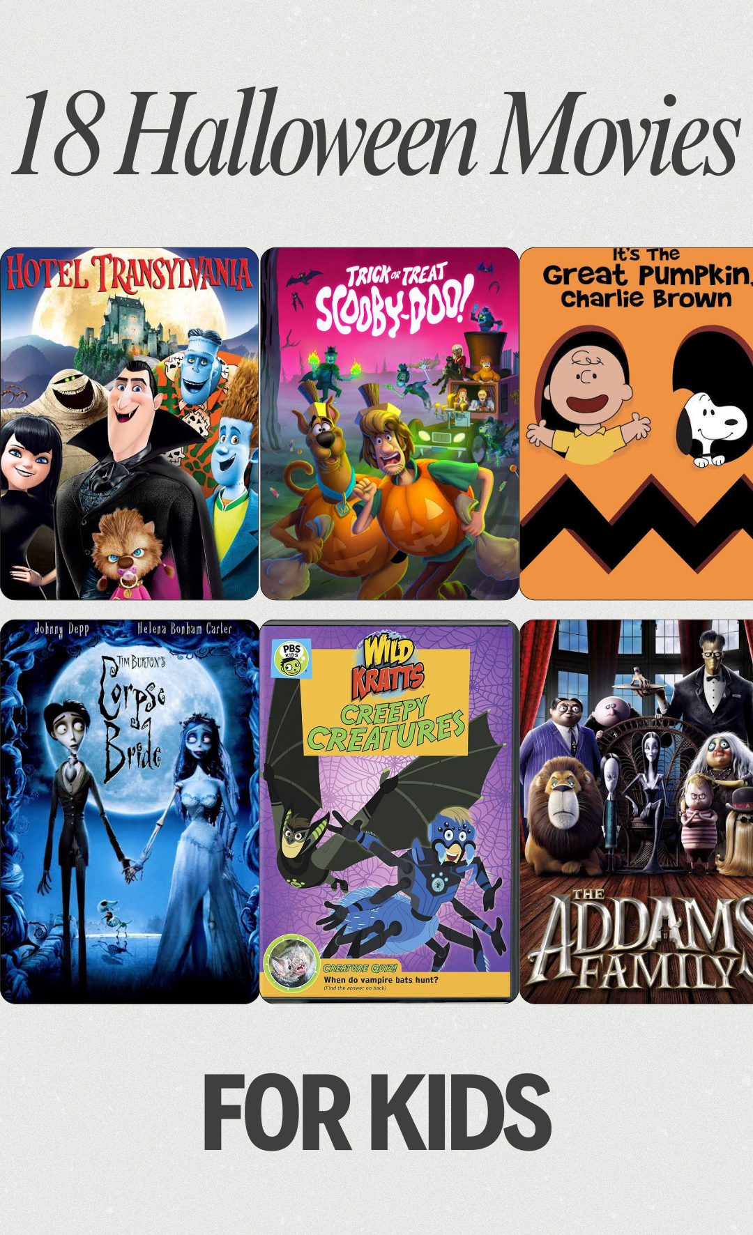 Halloween Movies for Kids