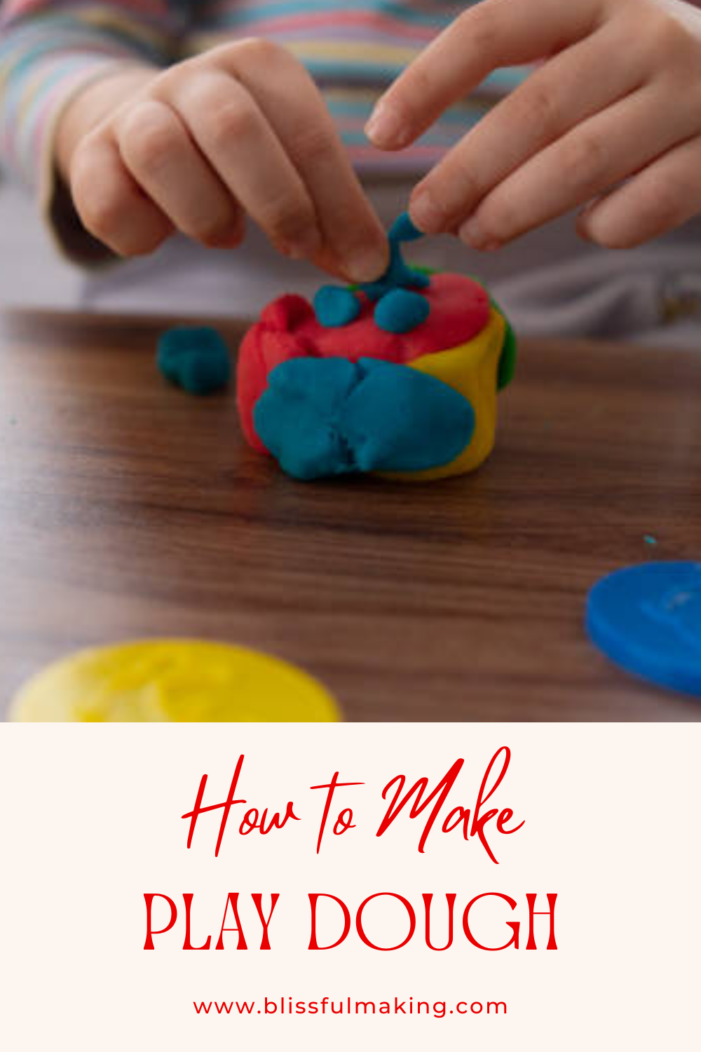 The Easiest Homemade Play Dough