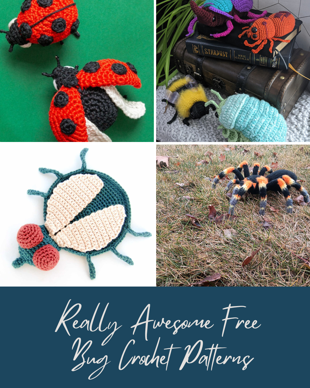 Five Free Bug Amigurumi Crochet Patterns